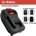 Battery Adapter Converter for Makita/Bosch/Milwaukee/DW 18V 