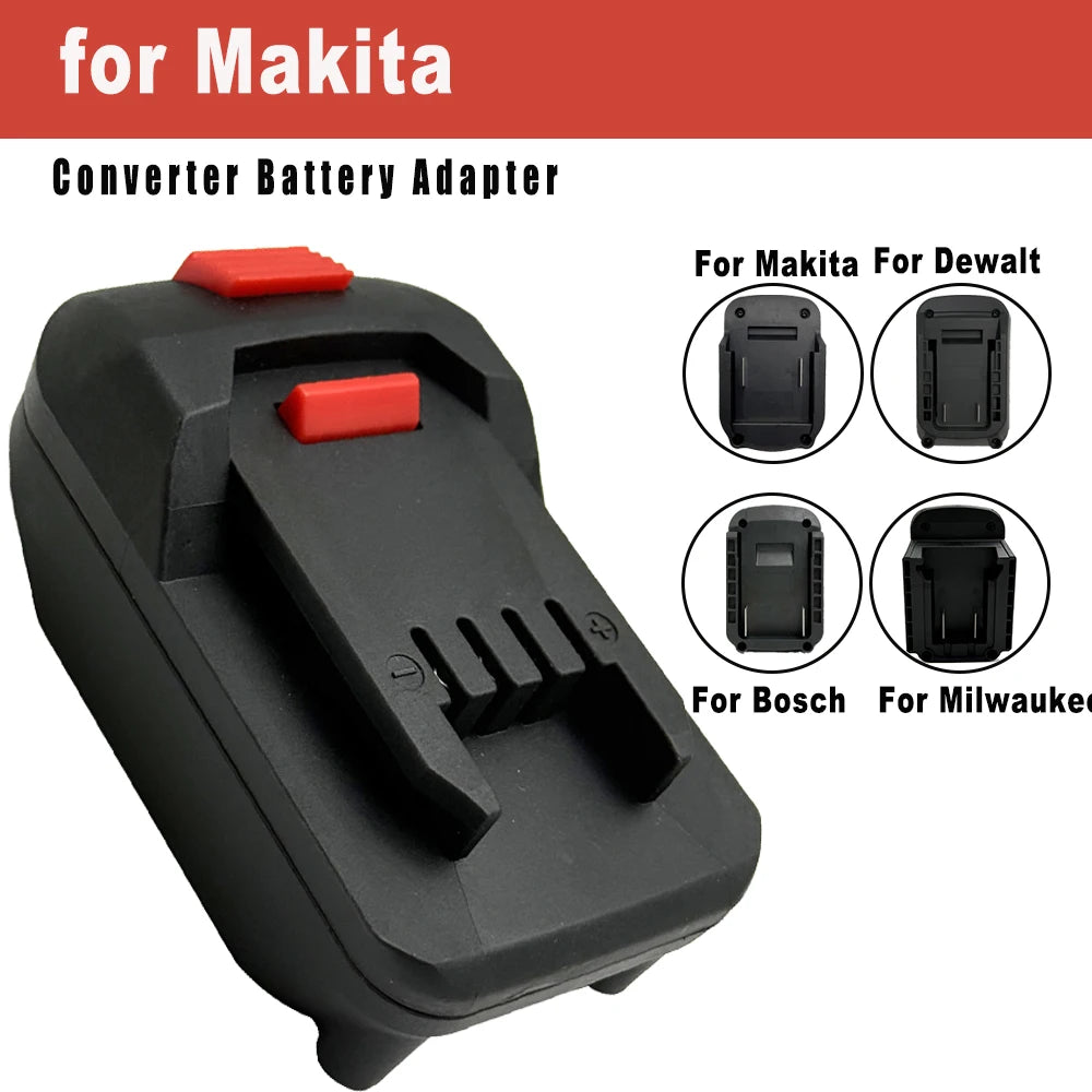 Battery Adapter Converter for Makita/Bosch/Milwaukee/DW 18V 