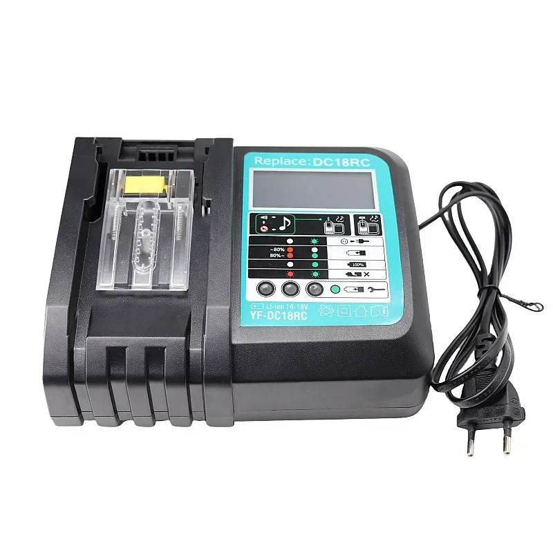 DC18RC Li-ion Battery 3A Charger for Makita 18V 14.4V BL1860