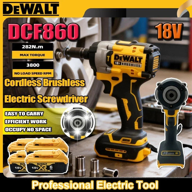 Dewalt DCF860 Cordless Compact Drill / Driver 18V Brushless 