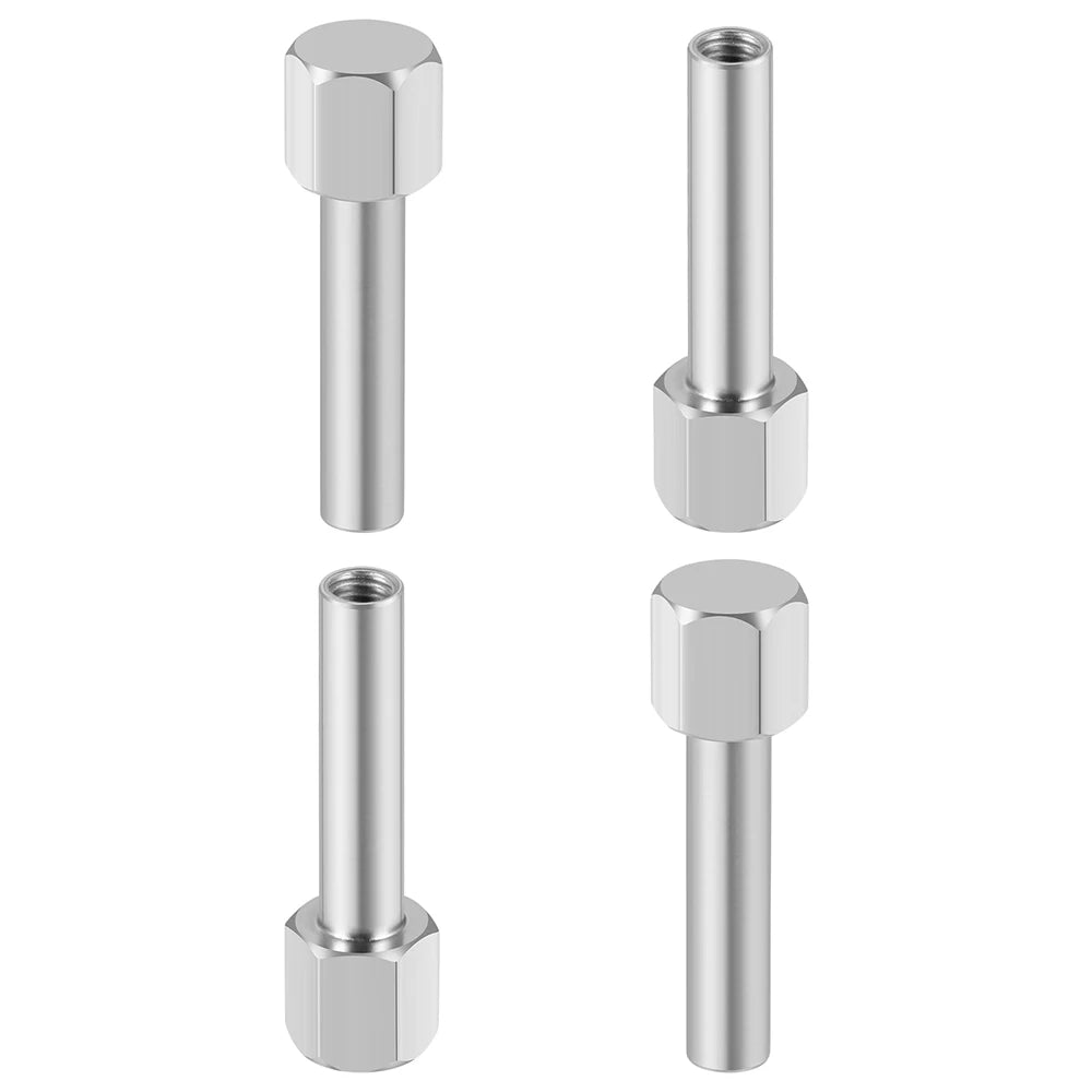 AXSPEED 4PCS 12mm Hex Wheel Hub Drive Adaptor Extension Colu