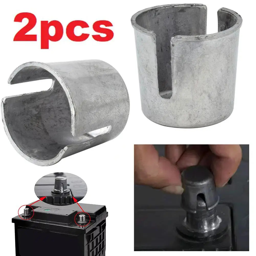 2Pcs Car Auto Truck Battery Post Repair Shims For Worn Down 