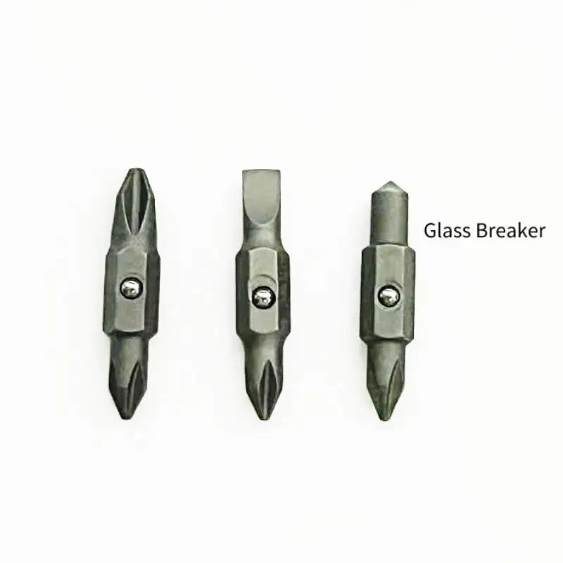 Daicamping Plier Doubble Head EDC Stainless Steel Multifunctional Hand Tools Kit Screwdriver Bit