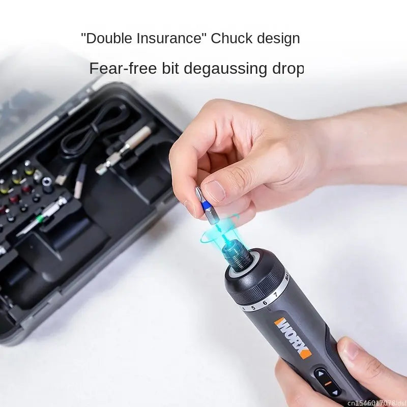 WORX WX242 Mini Electrical Screwdriver Set Smart Cordless El