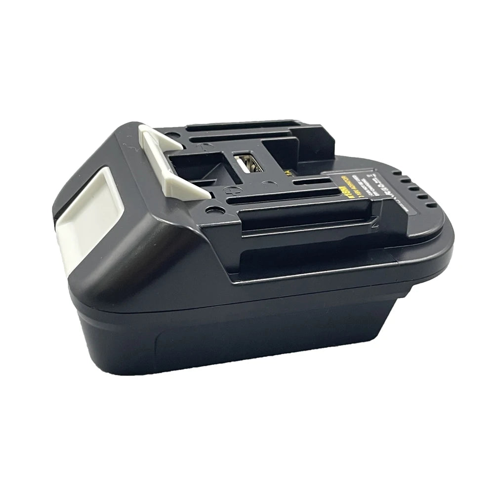 DM18M Battery Adapter Compatible for Dewalt 18v-20v Lithium 