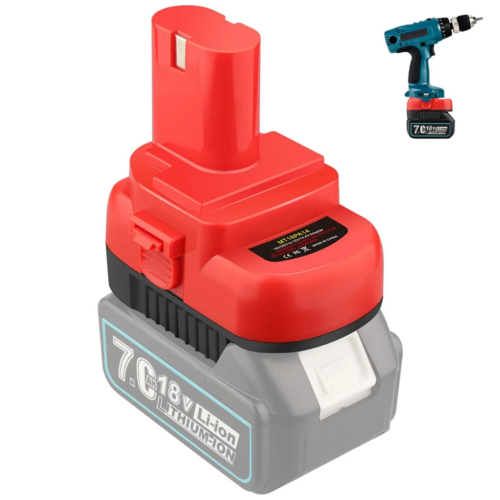 AS63 MT18PA14 Battery Adapter for Makita 18V Li-Ion Battery 