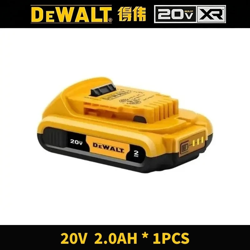 Original Dewalt 20V 2Ah 5Ah 6Ah MAX Battery for Dewalt DCB182 DCB200 DCB205 DCB206 18v 20v Power Tool Replacement Battery.