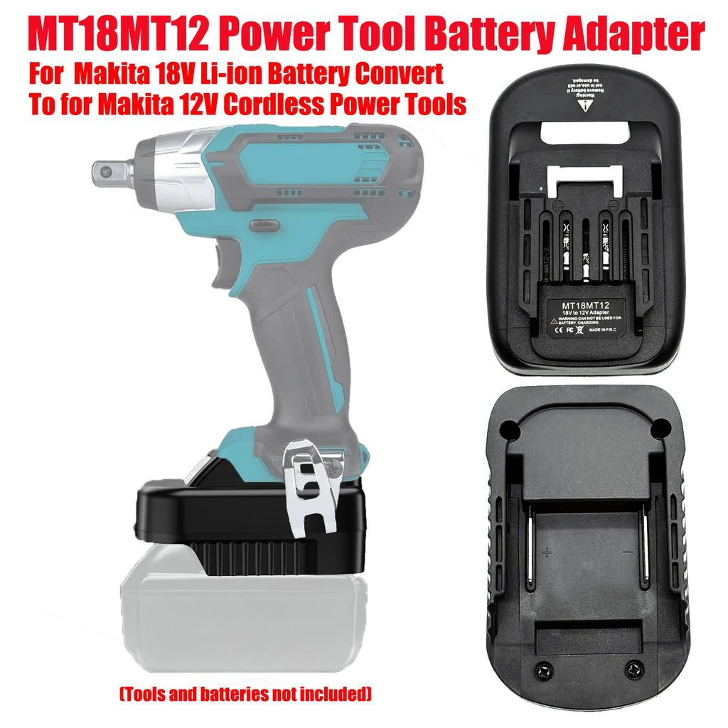 HAKSINKY Power Tool Battery Adapter MT18MT12 for Makita 18V 