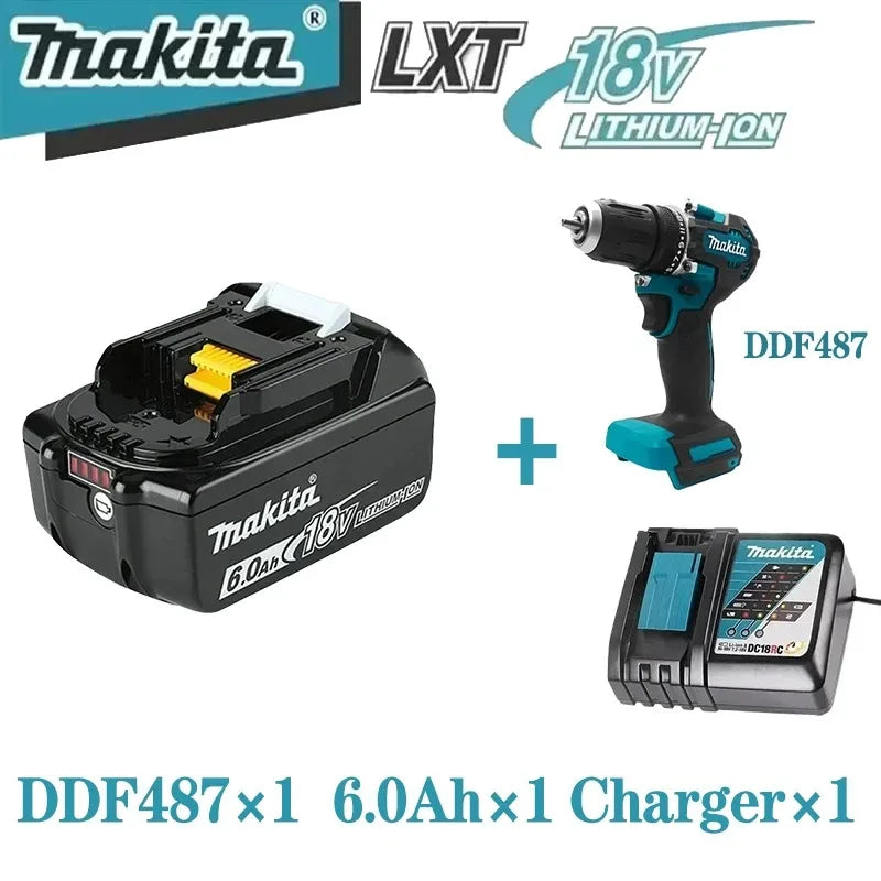 100% Genuine Makita 18V Battery 5Ah 6Ah 9Ah Replacement for BL1860B BL1850B BL1840 BL1830 BL1815 Power Tool Battery