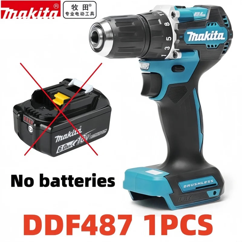 Genuine 6AH Makita BL1860 6Ah Battery Power Tools Li-ion Replacement LXT BL1850 BL1840 for 18V Screwdriver with BMS 18V Battery