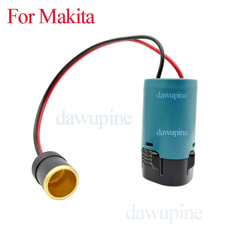 Lithium Battery Charging Case Car Cigarette Lighter Adapter 
