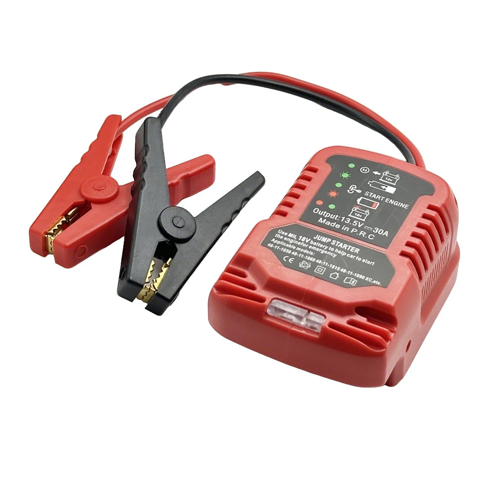 Jumper Cable Adapter for Milwaukee 18V Auto Car Jump Starter