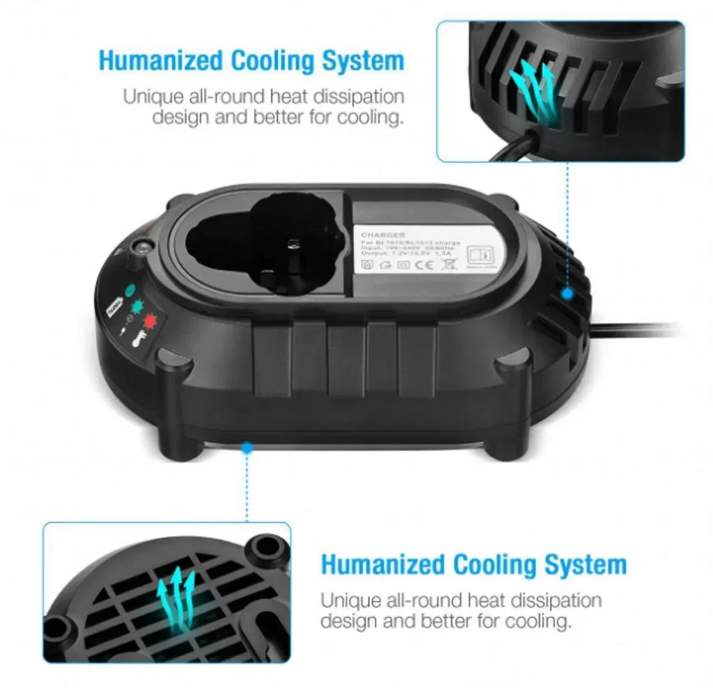 Power Supply Charger for Makita BL1013 BL1014 10.8V-12V Li-i