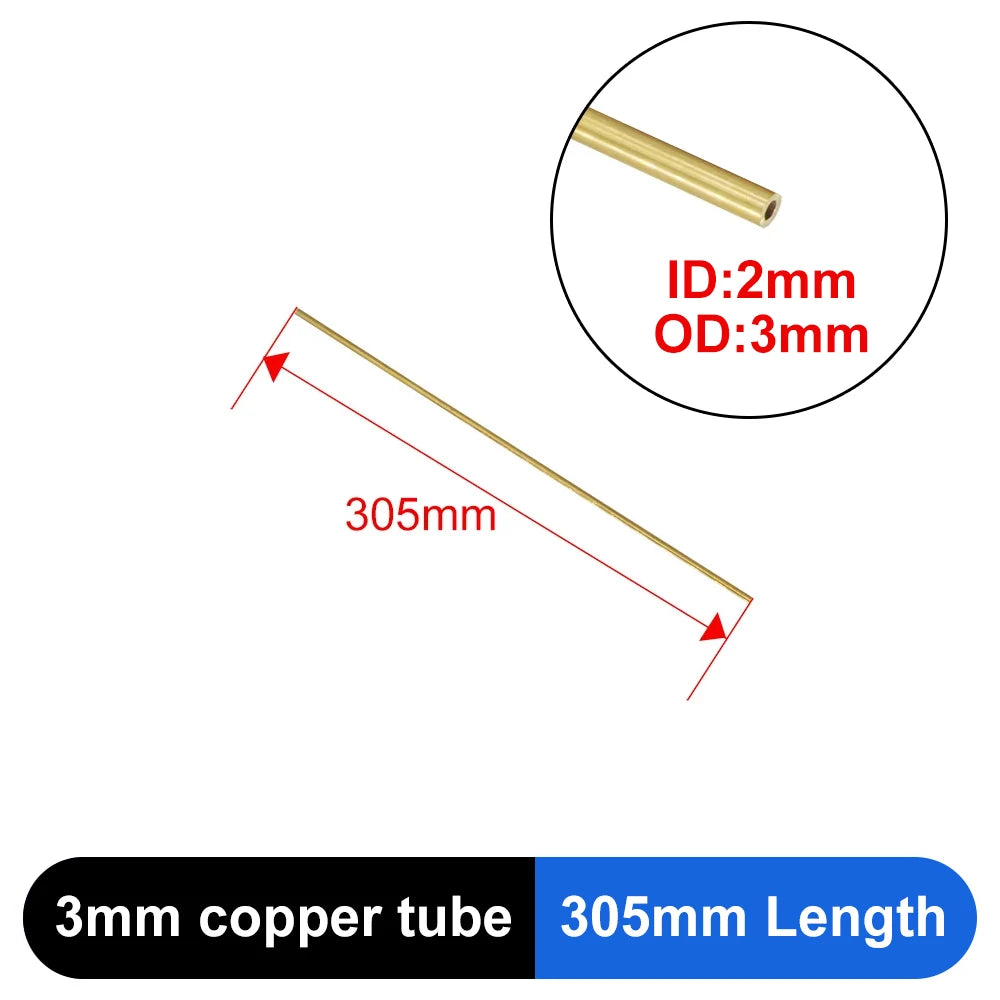 3mm/4mm Hose Hydraulic Copper Tube Welding M3/M5 Connector Bender Tool for RC Excavator Hydraulic Model Parts