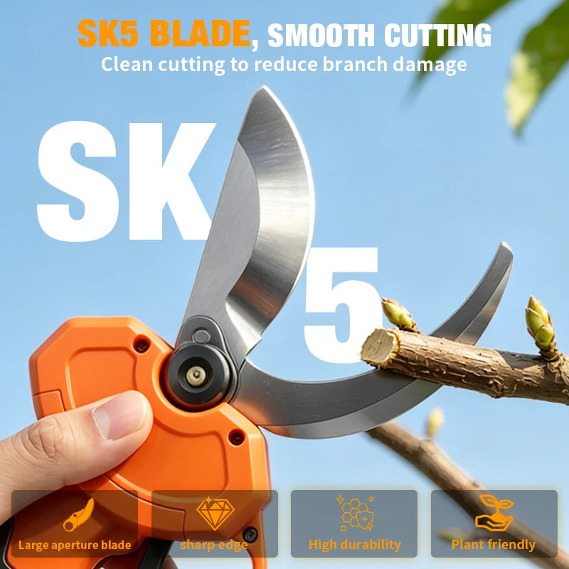 Brushless Electric Scissor Garden Trimmer 45mm Cutting Diame