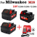 For Milwaukee M18 Power Tool Battery Charger BR XC 18V Milwa