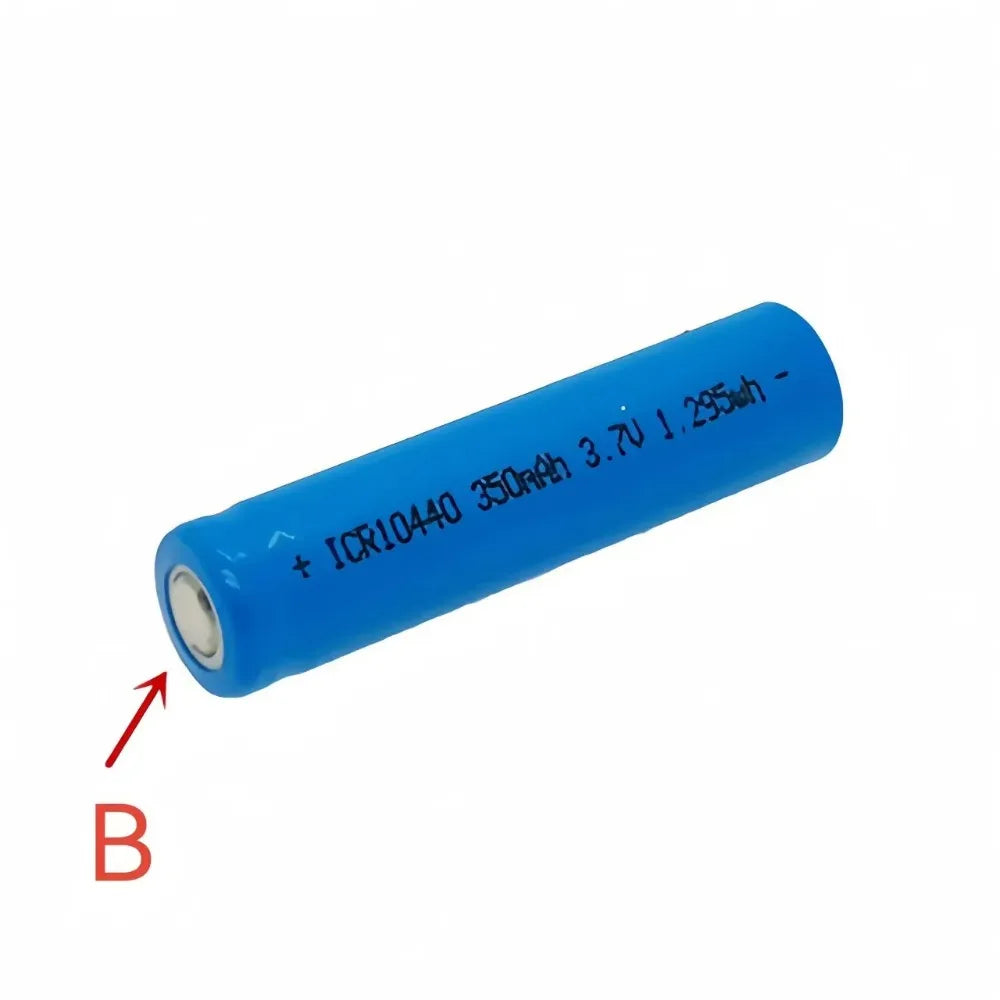 3.7V AAA Rechargeable Battery 3.7V 350mAh 10440 Lithium Suit