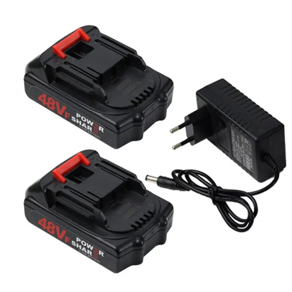 48V 10000mAh Rechargeable Battery Lithium Ion Battery High Capacity for Makita Electric Power Tool Battery with EU/US/AU/UK Plug