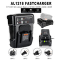 AL1218 For 14.4V-18V 2A AEG Lithium Battery Charger Portable