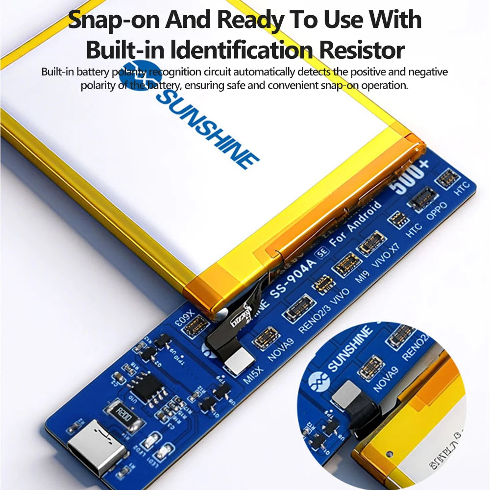 SUNSHINE Android Battery Repair Board - Low Power Activation