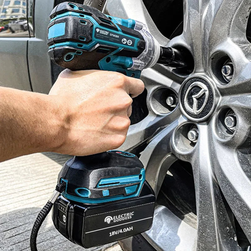 TW285 520N.m Brushless Electric Impact Wrench 1/2 Inch Cordl