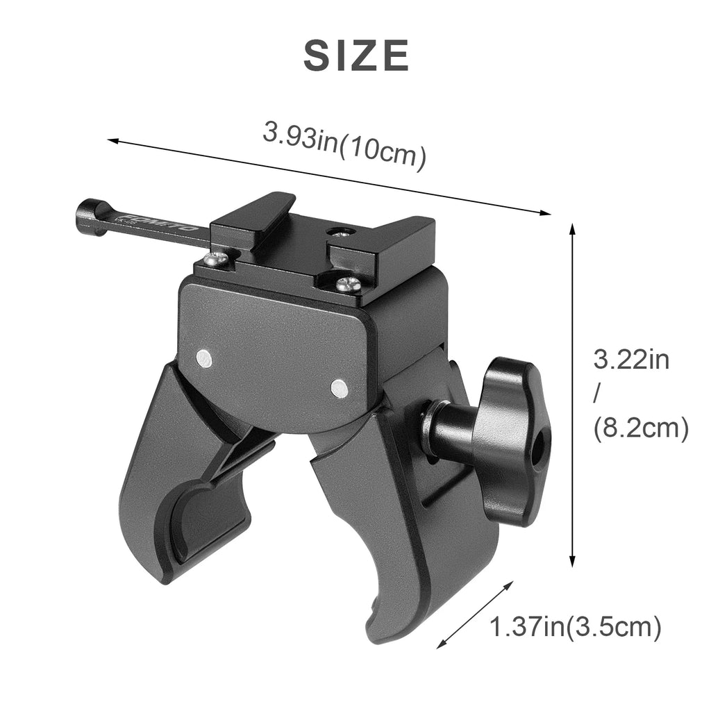 FOMITO V-Lock Battery Plate Quick Release V-Mount Battery Mo
