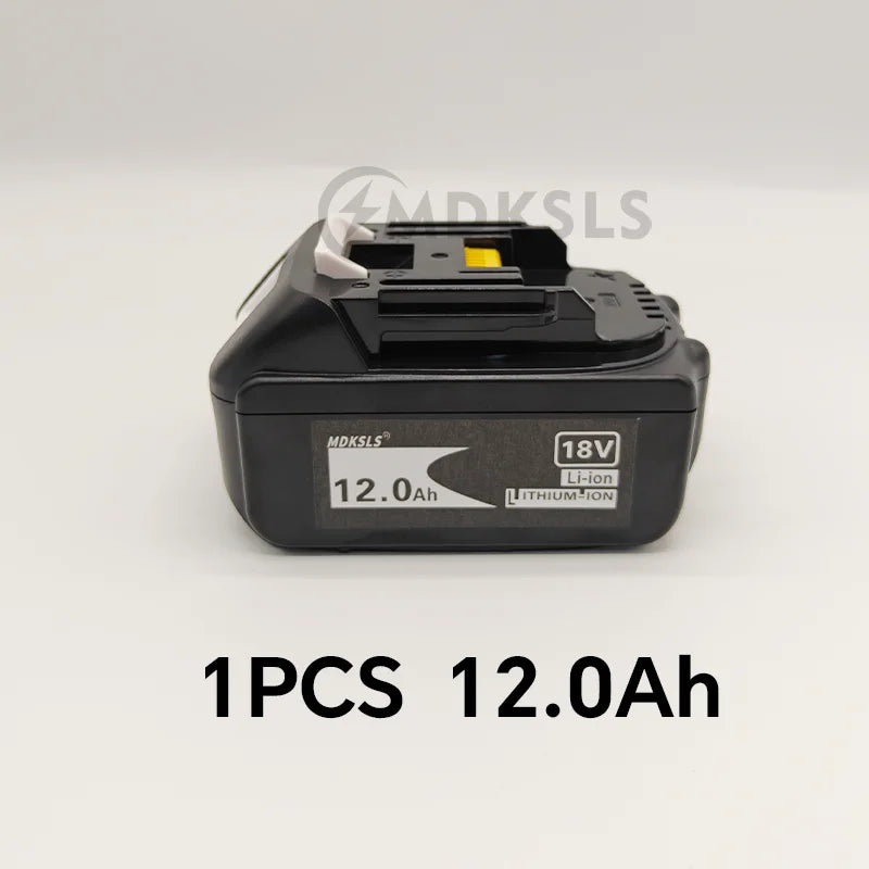 2026 NEW for Makita 18V 6/12Ah Rechargeable Power Tools Battery with LED Li-ion Replacement LXT BL1860B BL1860 BL1850+3A Charger