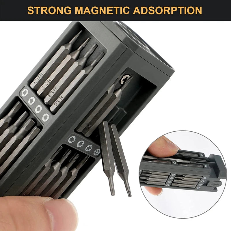Precision Screwdriver Set 8 32 43 46 in 1 Torx Hex Phillips 