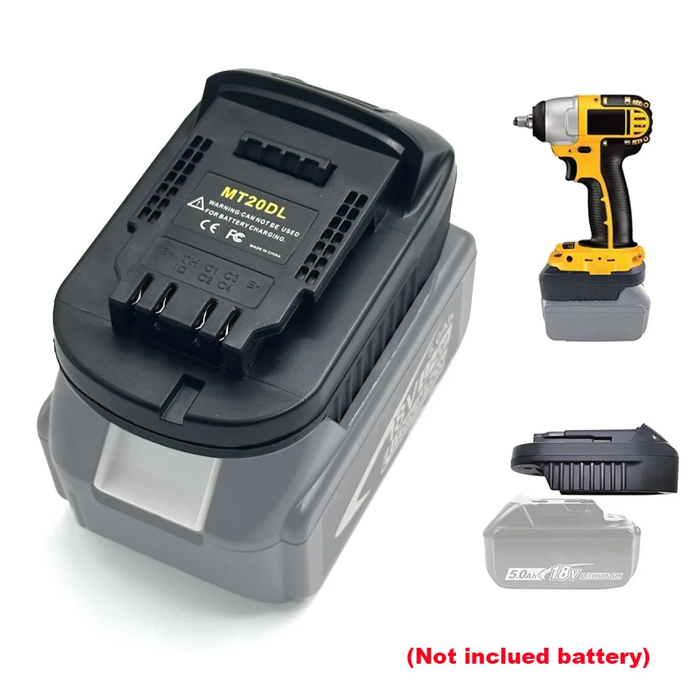 Battery Adapter MT20DL Converter for Makita 18V Li-ion Batte