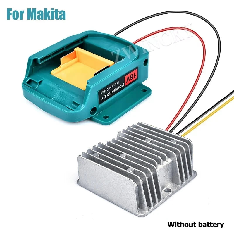 18V to 12V Step-Down Converter for Makita 18V for Power Wheel Battery Adapter DC 12V 15A 180W Buck Converter Regulator DIY Tool