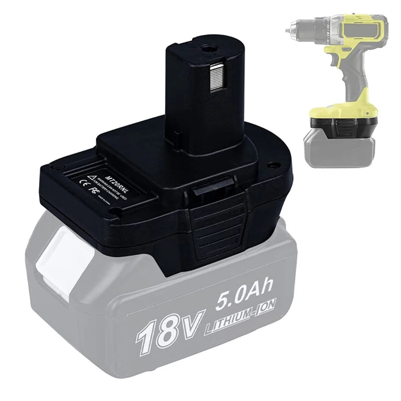 MT20RNL Adapter Convertor for Makita 18V Li-ion Battery Conv