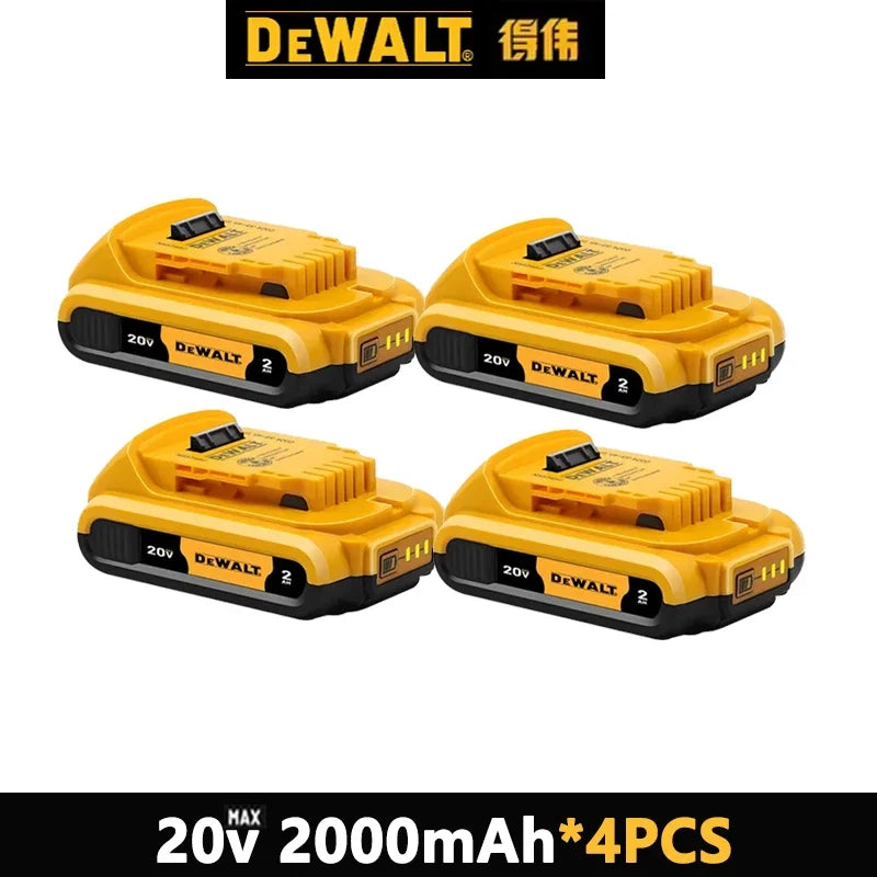 DeWALT 100% Original Battery 20V/60V 6Ah 9Ah MAX FlexVolt for DCB606 DCB205 DCB206 DCB209 DCB182 Power Tool with Charger
