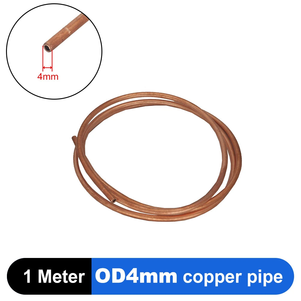 3mm/4mm Hose Hydraulic Copper Tube Welding M3/M5 Connector Bender Tool for RC Excavator Hydraulic Model Parts