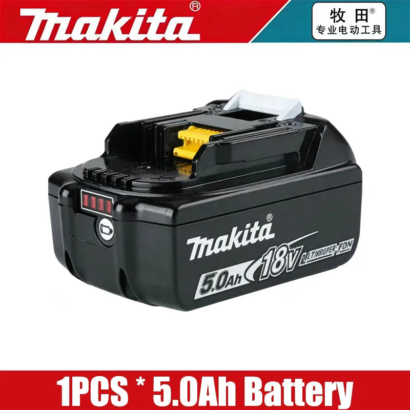 6Ah 100% Original Makita 18V Battery BL1860B Rechargeable Lithium-Ion Battery for Makita 18V Power Tools Replace the Battery.