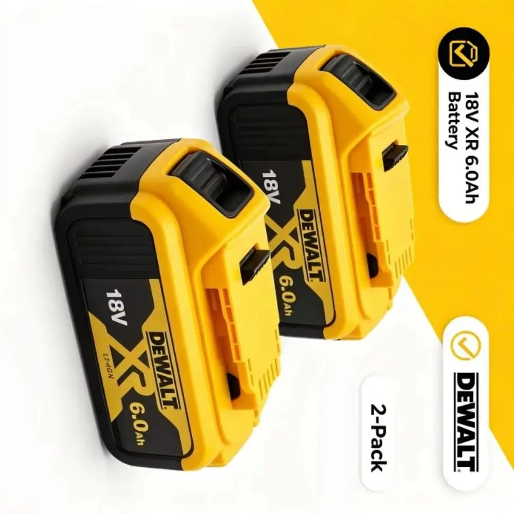 DEWALT Original 18V 6Ah Battery for DCB182 DCB200 DCB606 DCD