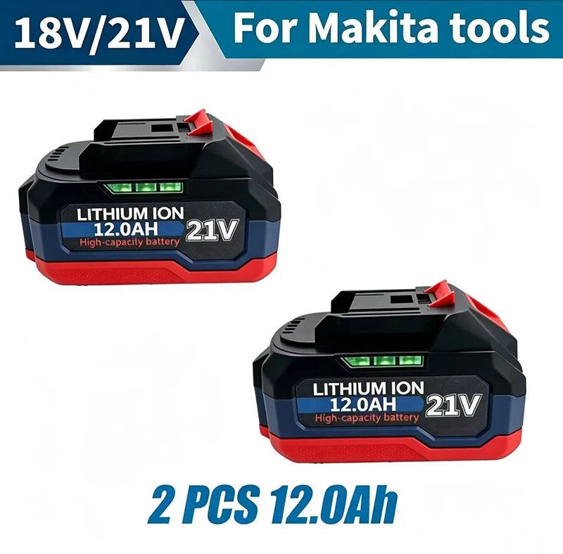 21V for Makita Battery Power Tools Li-ion Replacement LXTBL1860 BL1850 for 18V/21V Screwdriver with BMS 18V Battery