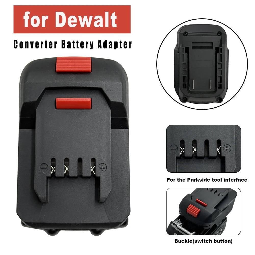 NEW Battery Adapter Converter for Dewalt18V Lithium Battery 