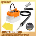 Cordless Soldering Iron Tool 0-500 Temperature Adjustable El