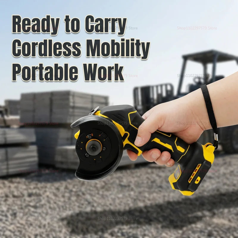 Cordless Angle Grinder 3 Inch Mini Polishing Grinding Machin