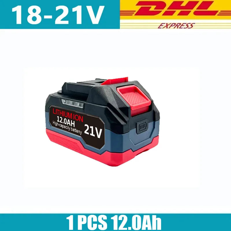 21V 6.0Ah 12.0Ah For Makita 18V Battery Power Tools Li-ion Replacement LXT BL1850 BL1860 DDF487 for 18V Screwdriver with BMS