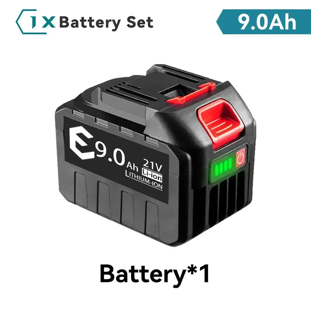 18V 21V MAX Rechargeable Battery 928VF 9000mah Li-ion Battery BL1850B BL1830B BL1430B for Makita 21V Tool Replacement Battery
