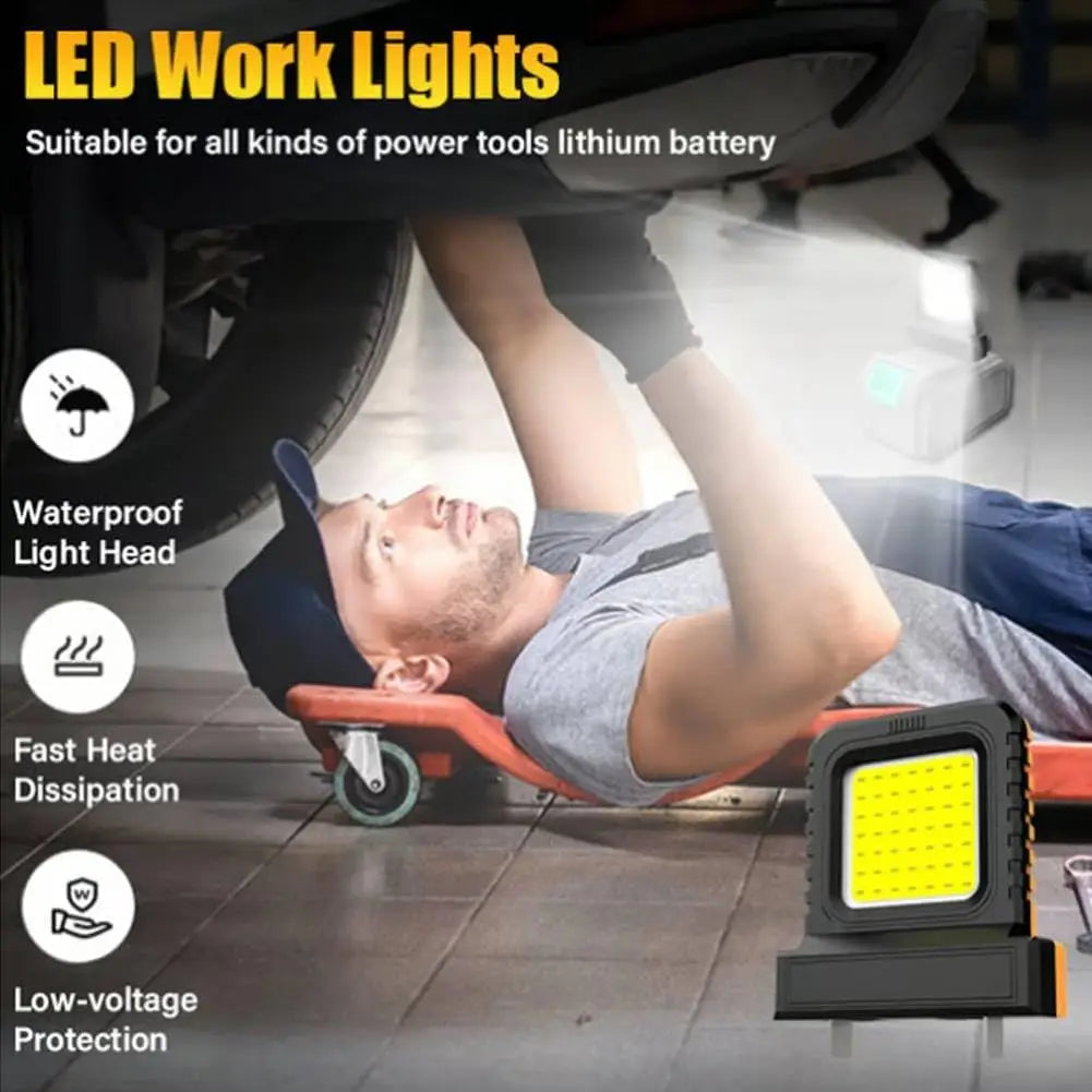 Power Tool Accessories LED Work Light for Makita for Milwauk