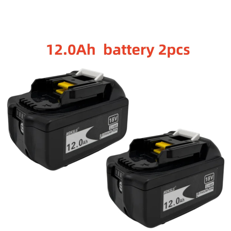2026 New For Makita 18V Battery 12.0Ah Li-Ion 18650 Rechargeable Replacement BL1860B BL1850 DDF486 DF488 Power Tool Battery