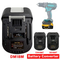 DM18M BS18MT EIN18MT Battery Adapter for Dewalt&Milwaukee/Bo