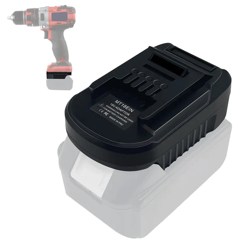 Adapter for Makita 18V To for Einhell 18V Li-Ion Battery Rep