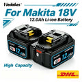 For Makita 18V 9Ah Lithium Battery BL1860B BL1850B High Drai