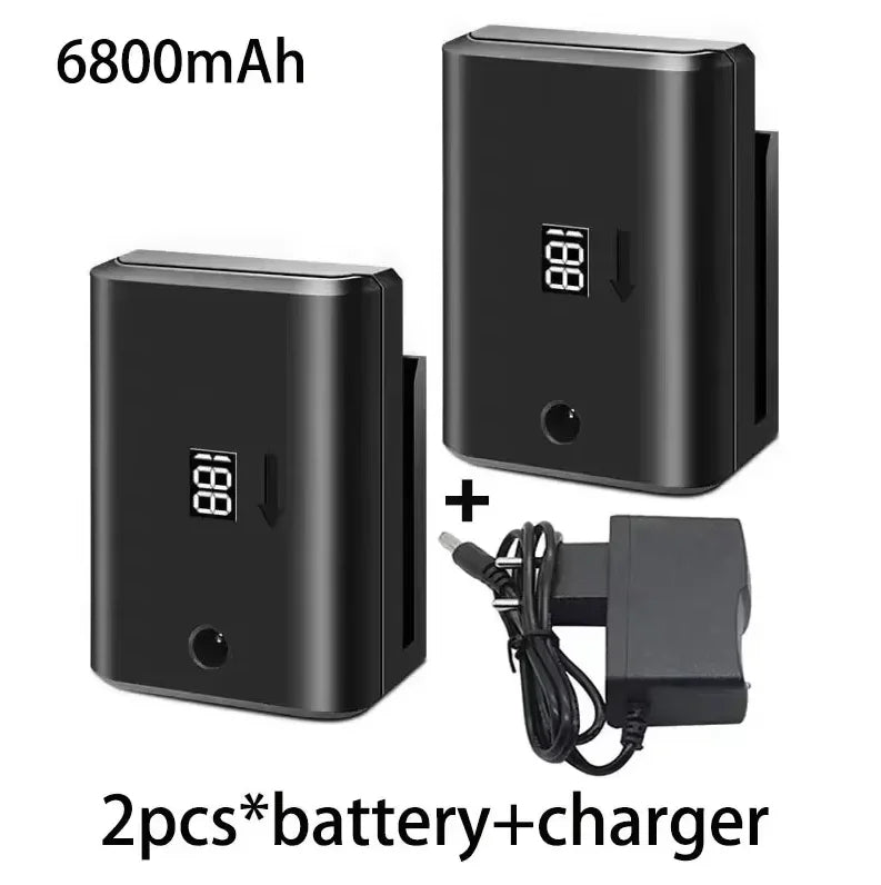 3.7V 6800mah 100% New Chargeable High Power Battery for 360 Laser Level Building Tools for Levelling 3D 12 Line Powerful Green