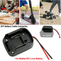 New Li-ion Battery External Power Supply Mount DIY Connector