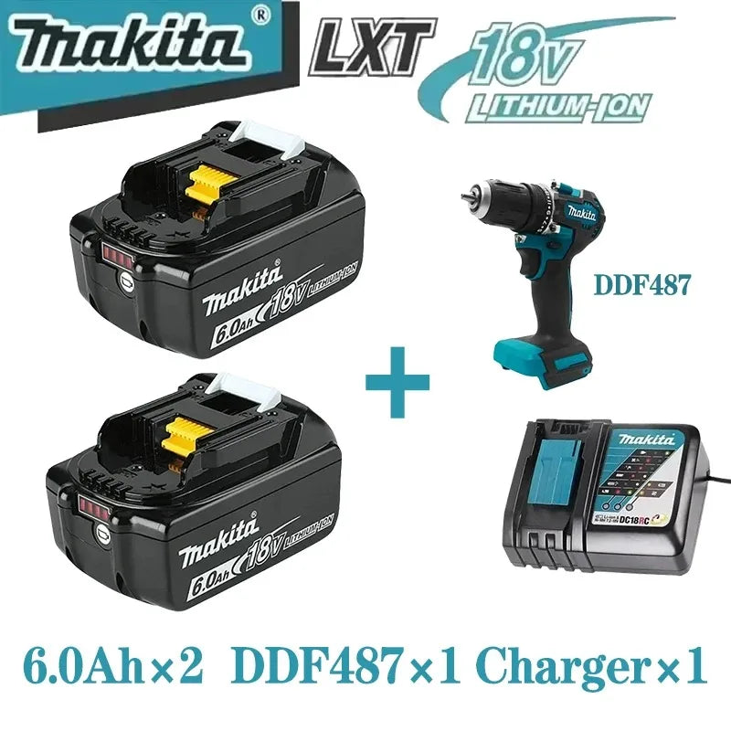 100% Genuine Makita 18V Battery 5Ah 6Ah 9Ah Replacement for BL1860B BL1850B BL1840 BL1830 BL1815 Power Tool Battery