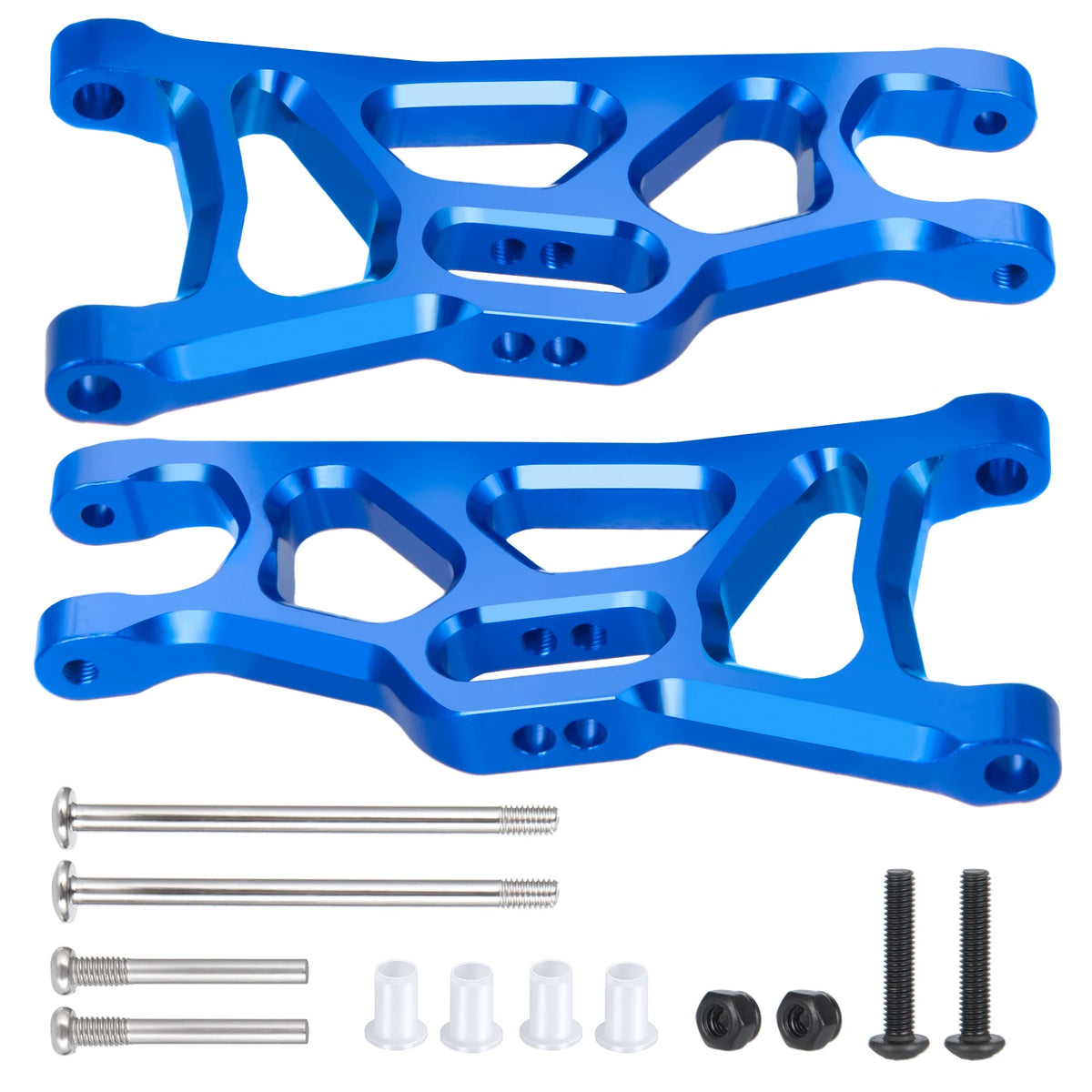 TRINOOD Alu Alloy Front Rear Shock Mount Steering Blocks Linkage Adapter for T-raxxas Slash 1/10 2Wd Short Course Truck Parts